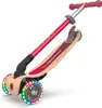 GLOBBER PRIMO FOLDABLE WOOD LIGHTS – Tretroller, 120/80 mm, Produktbild-Vorschau 3