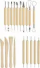 A collection of sculpting and modeling tools arranged in two rows against a white background. Produktbild-Vorschau