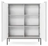 Kommode 100 cm Galla - Sideboard 2-türig mit Beinen & Produktbild-Vorschau 3