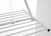 A close-up view of a white, wall-mounted drying rack. Podgląd zdjęcia produktu