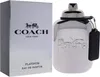 A silver perfume bottle and its packaging are displayed against a white background. Anteprima dell’immagine prodotto