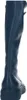 A side view of a black knee-high boot with a platform sole. Produktbild-Vorschau