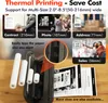 Tragbarer A4-Thermodrucker, kabellos und per USB, Produktbild-Vorschau 6