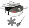Tefal Servierpfanne Jamie Oliver E76 Servier Schmorpfanne Produktbild-Vorschau 1