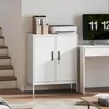Szafka na dokumenty HOMCOM z zamkiem, szafka biurowa z 2 Podgląd zdjęcia produktu 2