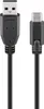 USB-C™-auf-USB-A-Kabel, 3 m, schwarz 2,5 W, 0,5 A, 480 Produktbild-Vorschau 1