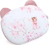 Little Fairy & Smokey Pink Soft Velvet Kissen Teddybär-Kopf Produktbild-Vorschau 1