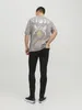 Jack & Jones Liam Original, zwarte skinny jeans, maat 34W x Productafbeelding-voorbeeld 9