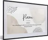 MuchoWow® Gerahmtes Poster Pizza - Wörterbuch - Produktbild-Vorschau 1