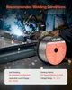 VEVOR Filo pieno 0,9 mm, filo di saldatura MIG E71T-11, Anteprima dell’immagine prodotto 6