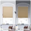 Grandekor Plissee klemmfix ohne Bohren Beige 75x200cm 100% Produktbild-Vorschau 3