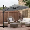 SVITA Sonnenschirm 3m Set Haube Gewichte Garten Ampelschirm Produktbild-Vorschau 3