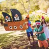 3 tlg. Pinata Set Piratenschiff, Pinatastab mit Augenmaske, Produktbild-Vorschau 2