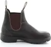 A side view of a brown leather boot. Produktbild-Vorschau
