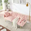 okwish Divano letto a due posti con 2 cuscini in dotazione, Anteprima dell’immagine prodotto 9