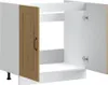 vidaXL Umývadlová skrinka Kalmar Artisan dub 80x46x81,5 cm Náhľad obrázku produktu 5