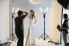 Podwójna Giętka Lampa LED Kosmetyczna Fotograficzna Video Podgląd zdjęcia produktu 5