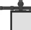 vidaXL Posuvné dveře s kováním černé 76x205 cm sklo ESG Náhled obrázku produktu 7