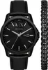 Pánská souprava ARMANI EXCHANGE AX7147SET v černé barvě Náhled obrázku produktu 1