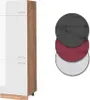 Szafka na lodówkę Vicco R-Line Biały wysoki połysk 60 cm, Podgląd zdjęcia produktu 6