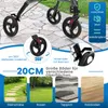 COSTWAY Rollator stretto per appartamenti, triciclo Anteprima dell’immagine prodotto 9