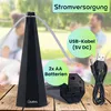 4er-Set Mobiler 2-Flügel Insektenvertreiber Batterie & USB: Produktbild-Vorschau 5