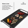 Klarstein Delicatessa Grill Pan Plaque accessoire table à Voir les images du produit 3