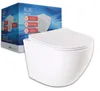 Wand-WC Set Aliki Tiefspüler ohne Spülrand kurz weiß Produktbild-Vorschau 6