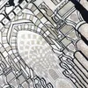 Moderno tappeto da preghiera con architettura di moschea e Anteprima dell’immagine prodotto 5