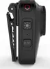 Side view of a black body camera with a clip attached. Náhľad obrázku produktu