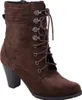 Stiefelette Greta dunkelbraun 36 Produktbild-Vorschau 1