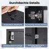 COSTWAY Spiegelschrank, Badezimmerschrank mit Spiegeltür & Produktbild-Vorschau 8