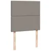 Boxspringbett mit Matratze Taupe 90x200 cm Stoff Produktbild-Vorschau 7