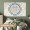 MuchoWow® Tapiserie na zeď Mandala - modrá - česká - bílá - Náhled obrázku produktu 4