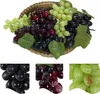 6 umělých hroznů, matné hrozny, ozdobné gumové hrozny v Náhled obrázku produktu 3