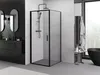 Mexen Exo cabina doccia a battente 90 x 90 cm, trasparente, Anteprima dell’immagine prodotto 2