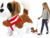 A girl is walking a toy dog on a leash, with a larger toy dog in the foreground. Produktbild-Vorschau