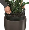 Samozavlažovací květináč Lechuza Rondo Ø 33 x 56 cm taupe Náhled obrázku produktu 9