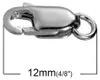 1 Karabinerverschluss 925 Sterling Silber 12mm x 5mm Produktbild-Vorschau