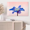 DEQORI Glasbild Echtglas 90x60 cm 'Blaue Eleganz' Wandbild Produktbild-Vorschau 4