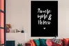MuchoWow® Poster Zitate - Sonnenschein, Wein & Chat - Text Produktbild-Vorschau 2