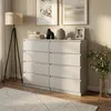 BEAUTYSOFA | Kommode LEMON 100 cm Kaschmir, Sideboard mit 8 Produktbild-Vorschau 1
