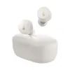 A pair of white wireless earbuds and their charging case are displayed against a white background. Anteprima dell’immagine prodotto