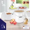 BenBow Eimer mit Deckel 20L x5 Weiß - lebensmittelecht, Produktbild-Vorschau 3