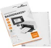DURABLE Einsteckschilder Badgemaker 54x90mm 200 Stck weiß Voir les images du produit 16