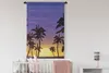 MuchoWow® Wandteppich Wandbehang Sonne - Palme - Meer Produktbild-Vorschau 2