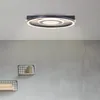 BRILLIANT moderne schwarz braune Holz LED  Deckenleuchte Produktbild-Vorschau 1