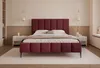 Besilio Möbel - Bett 200x200 Tamara II Slim Samtstoff - Produktbild-Vorschau 2