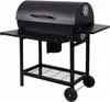 Profi Smoker Grillwagen, Holzkohlegrill aus Stahl, XXL Produktbild-Vorschau 5