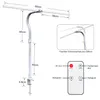 Lampada da scrivania a LED, dimmerabile, con due luci, Anteprima dell’immagine prodotto 5